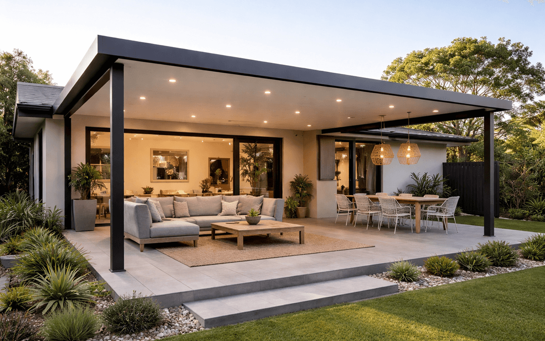 From Classic to Contemporary: Inspiring Flat Roof Verandah Design Ideas
