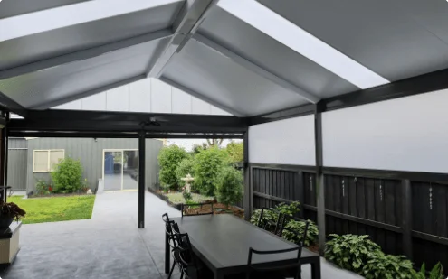 Contemporary backyard pergola designs Melbourne with shading