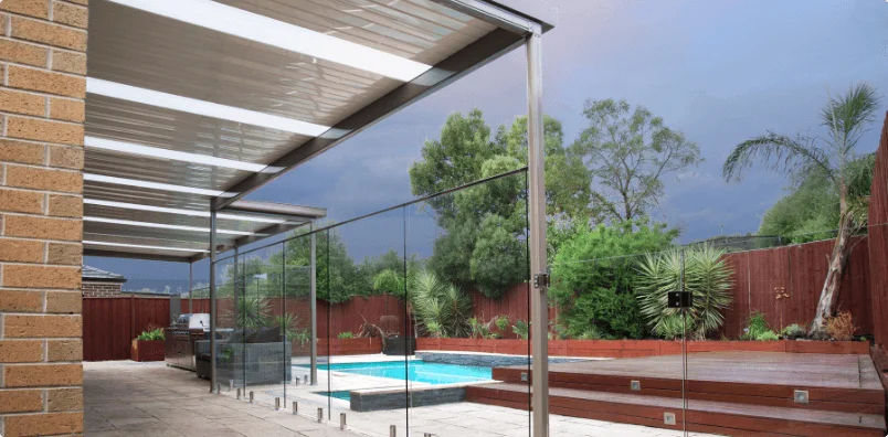 Modern patio design with stylish outdoor furniture in Melbourne